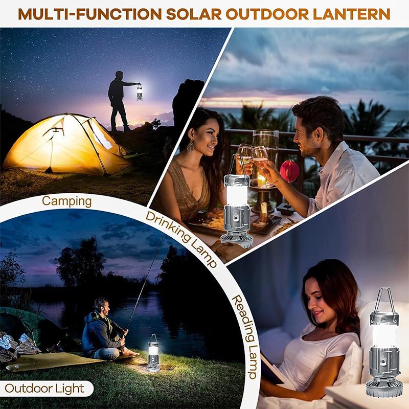 2-in-1 Adventure Solar Light & Portable Fan