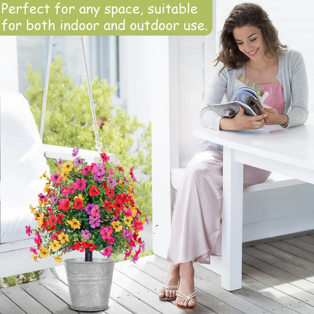 💐All Season Artificial Flower Stakes Indoor & Outdoor
