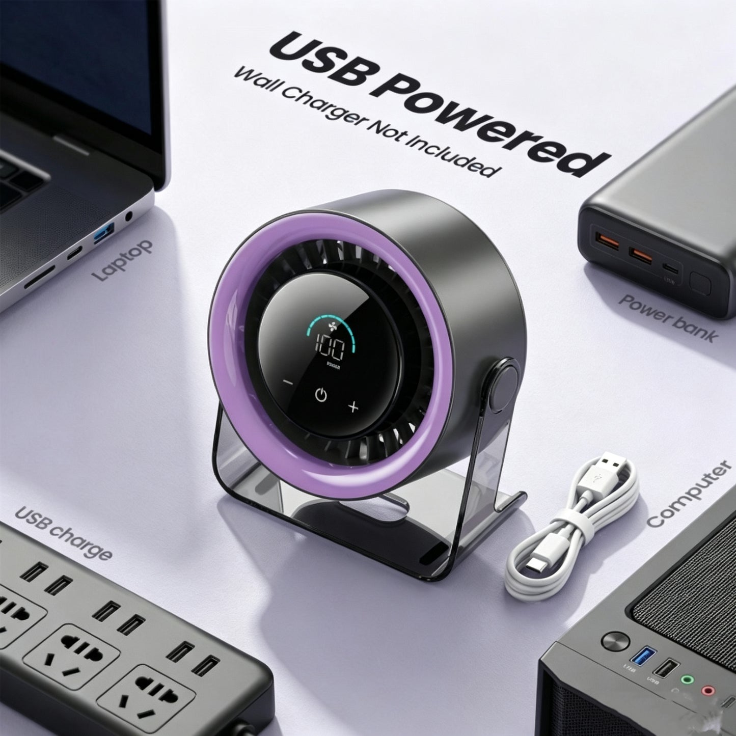 100-Speed Precision Cooling With 18-Hour Battery Life