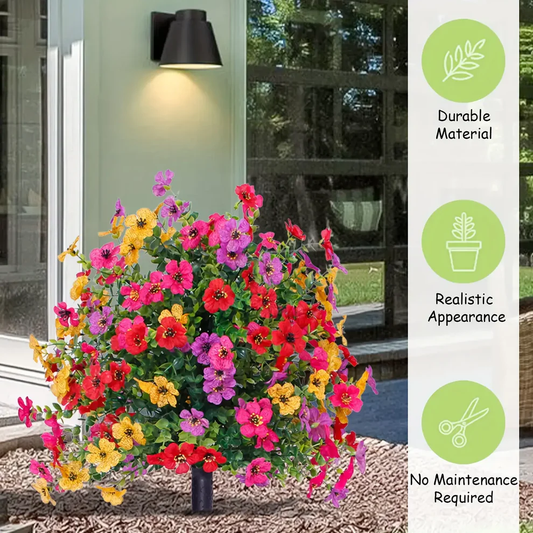 💐All Season Artificial Flower Stakes Indoor & Outdoor