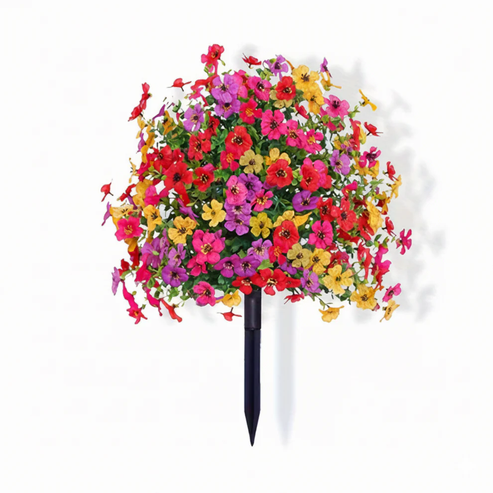 💐All Season Artificial Flower Stakes Indoor & Outdoor