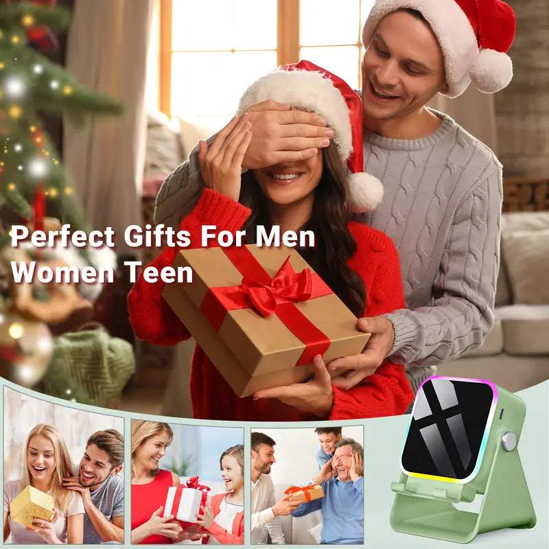 5-in-1 Wireless Speaker Phone Stand with Power Bank