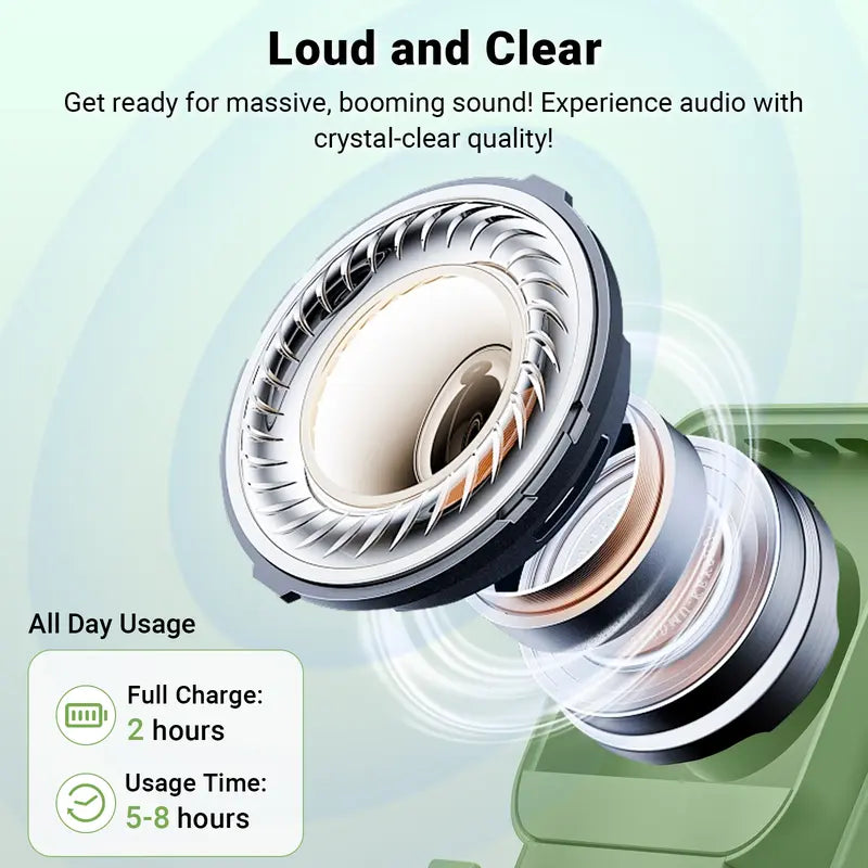 5-in-1 Wireless Speaker Phone Stand with Power Bank