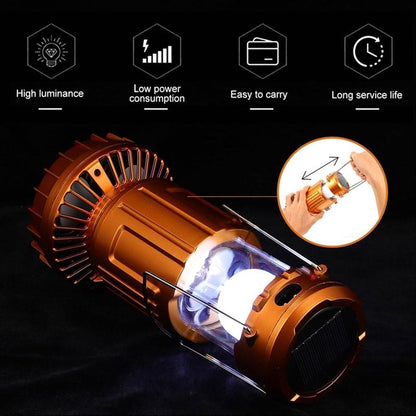 2-in-1 Adventure Solar Light & Portable Fan