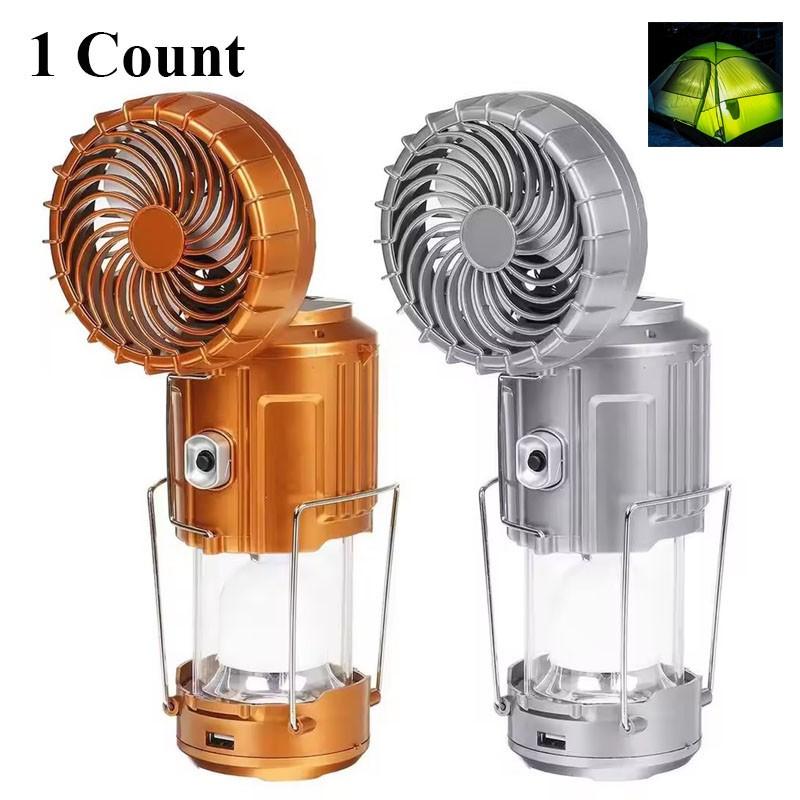 2-in-1 Adventure Solar Light & Portable Fan
